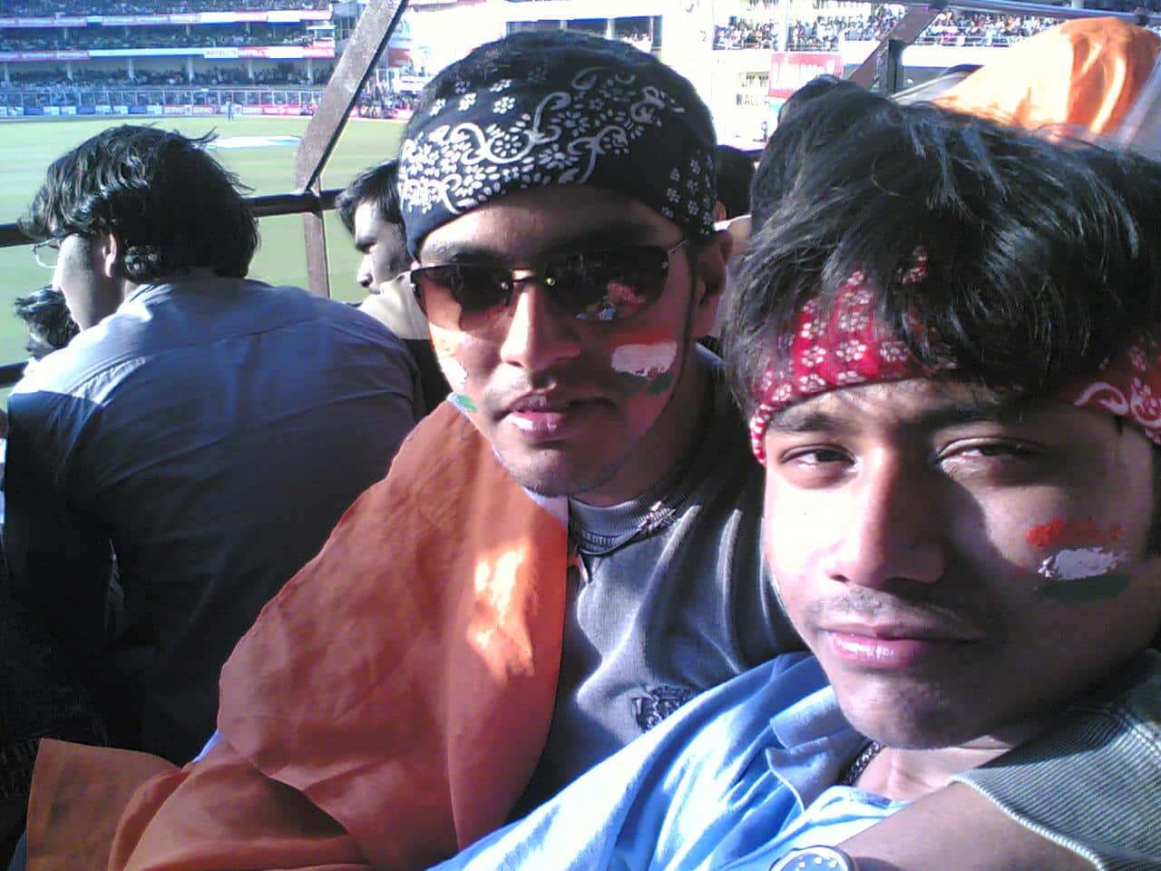 Debdeep Panigrahi in Nagpur in 2007 for India vs WI 1st ODI