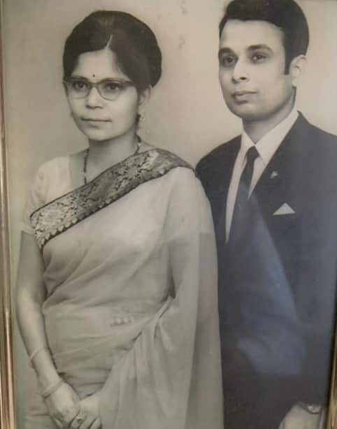 Vinod and Shanti's old picture