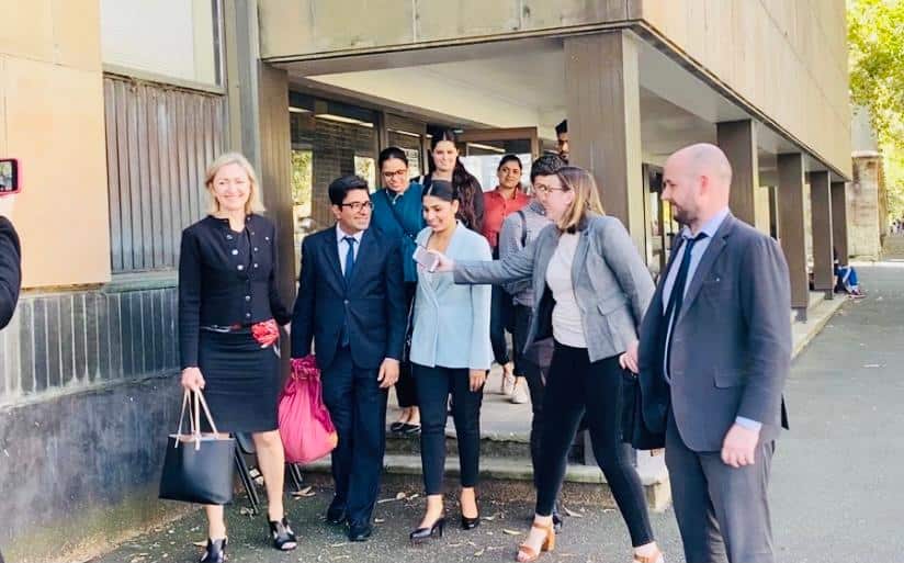 Kulwinder Singh outside the court in Sydney on Tuesday.