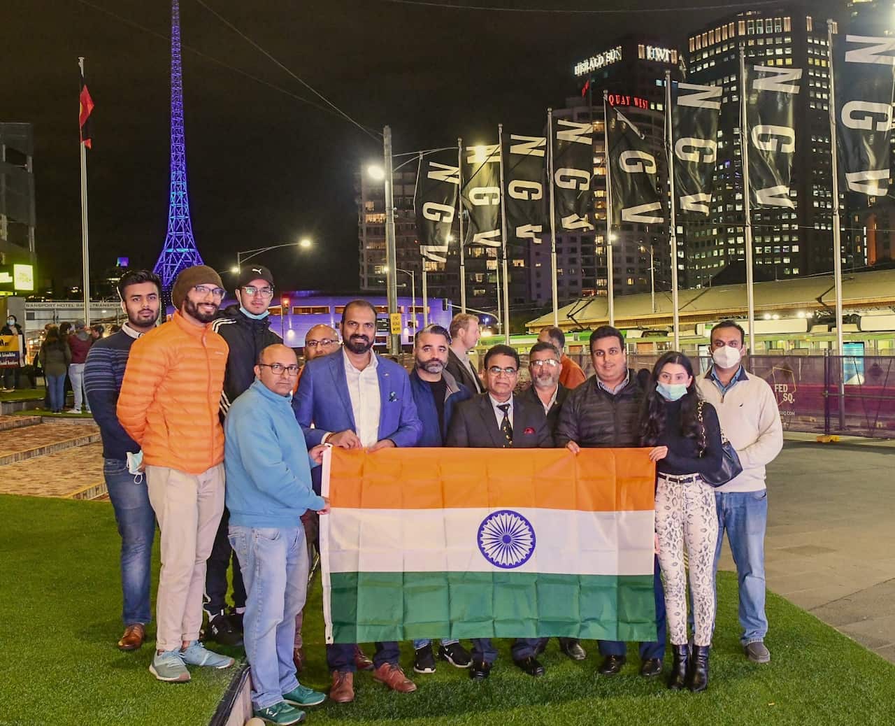 Candlelight vigil Pray for India