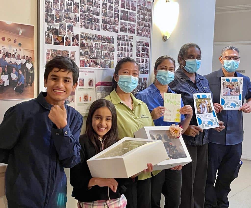 Littler helpers on the run