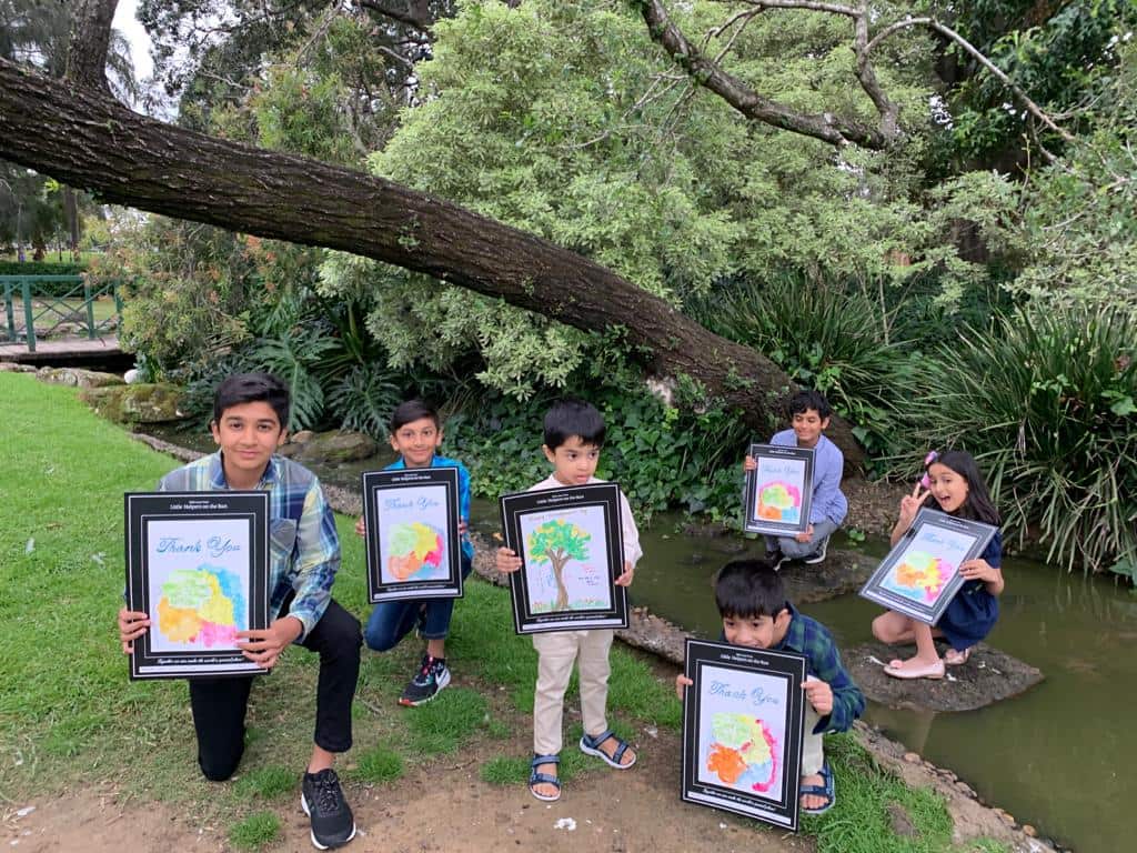 Littler helpers on the run