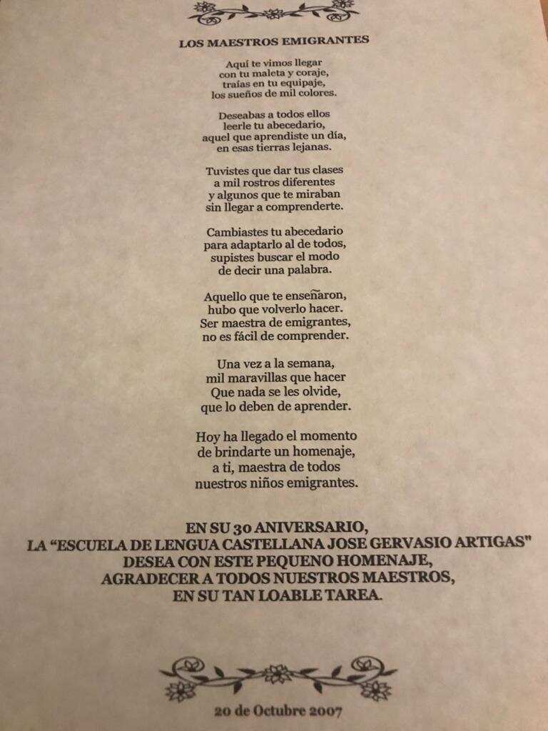 Escuela de español José Gervasio Artigas del Club Uruguayo de Melbourne