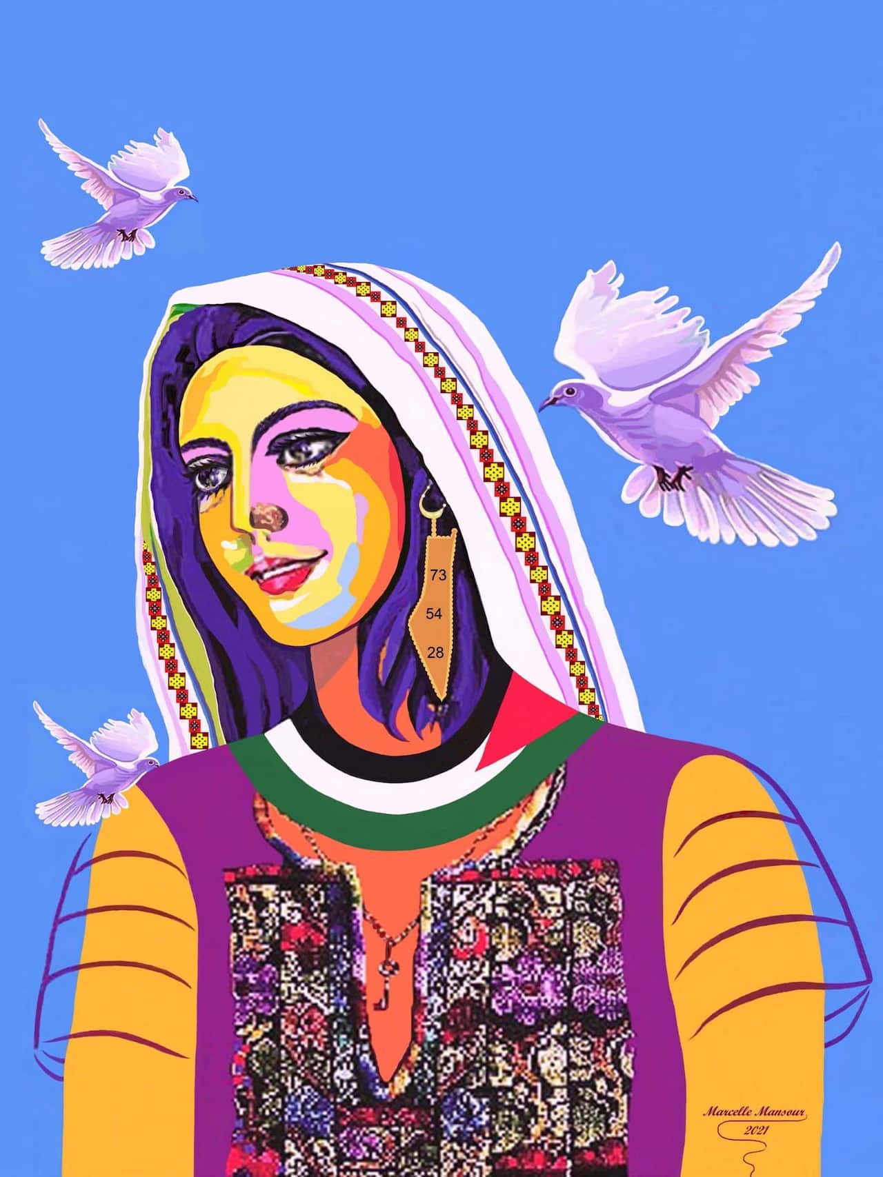 Marcelle Mansour work