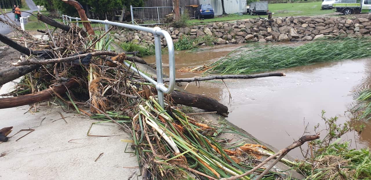 Mogo floods, December 2021.