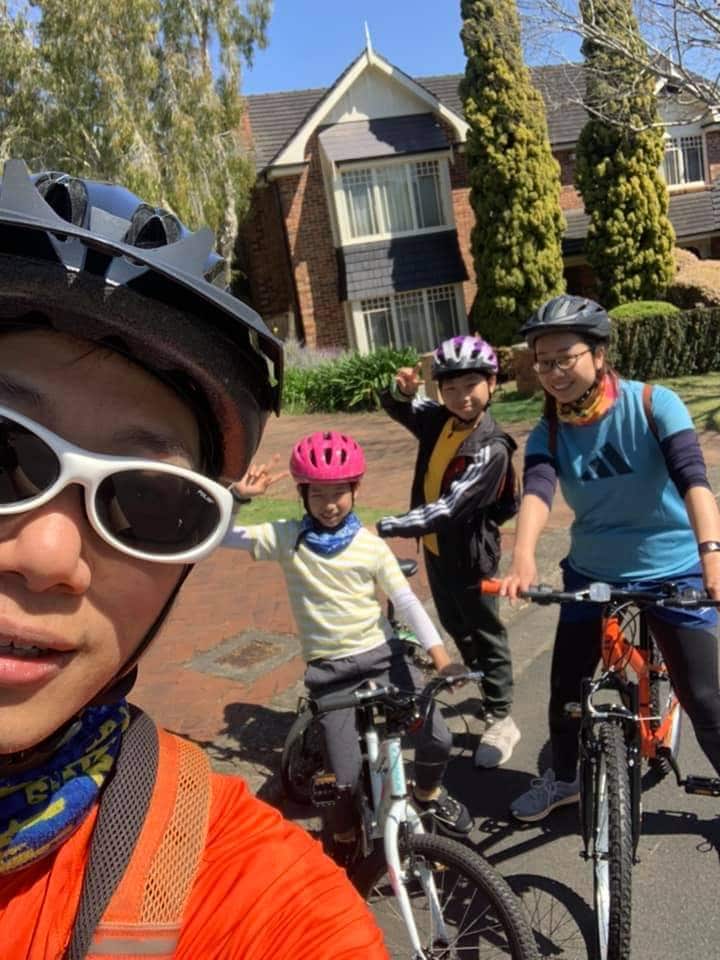 Lewis Tang and family
