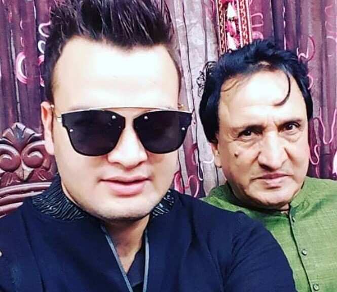 Usman Qadir with father