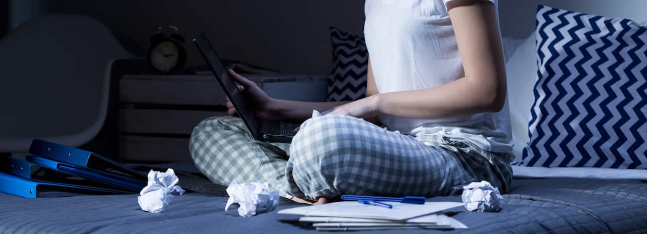 Don't work in your pyjamas