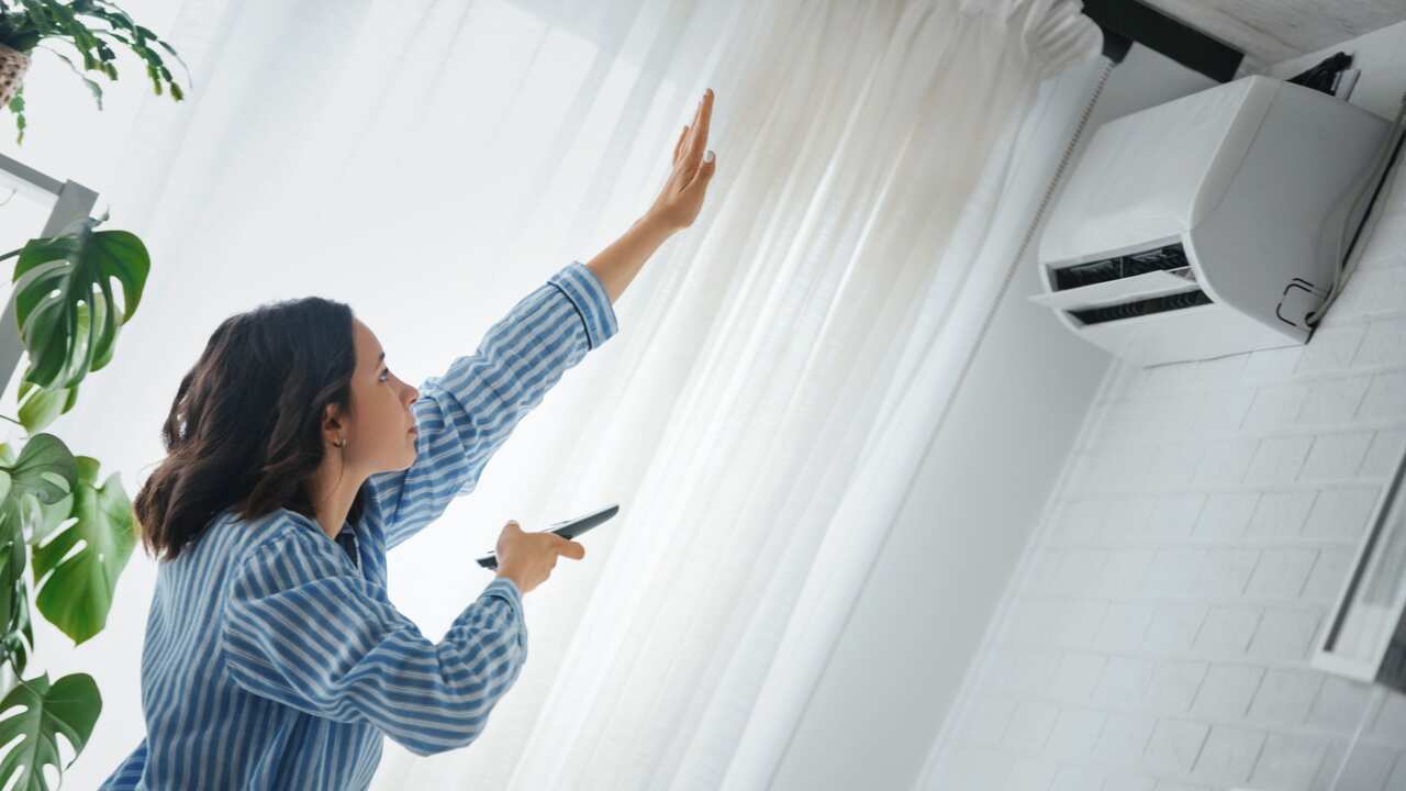 Some people have a reverse cycle air conditioner, but they only think of it as a cooling appliance, not realising it can be also used for heating.