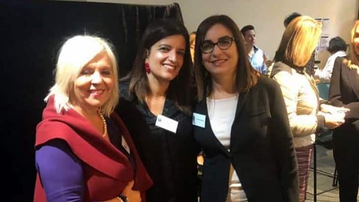At the 1st Women's Forum, of the Greek Community of Melbourne. 