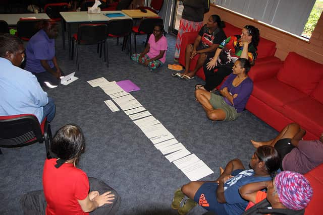 Kriol and Contact Languages Workshop participants. Charles Darwin University.