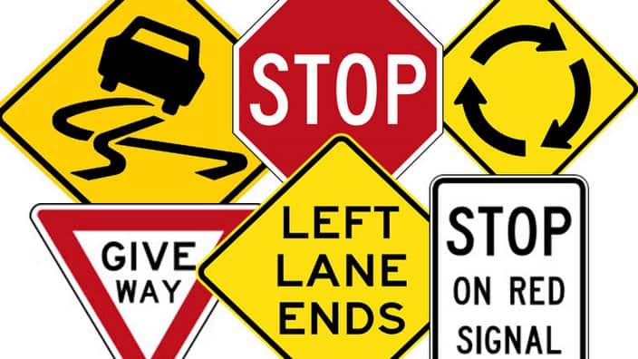 Traffic signs