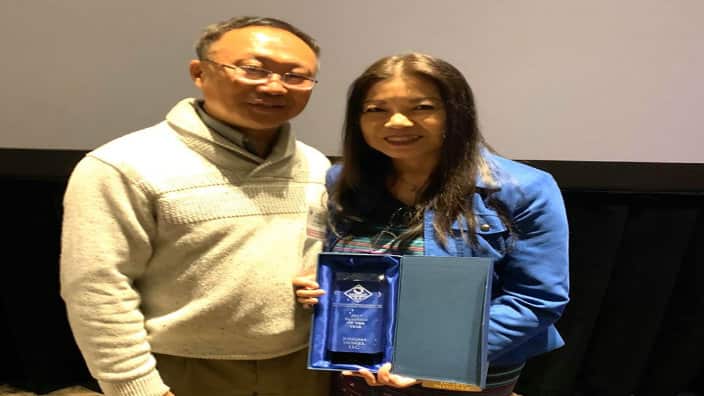 Xia M Moua and her husband Jongma Moua