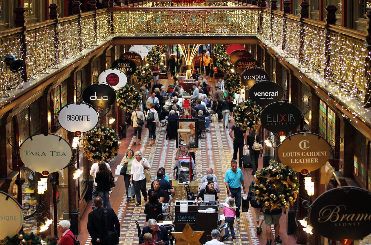Christmas shopping 