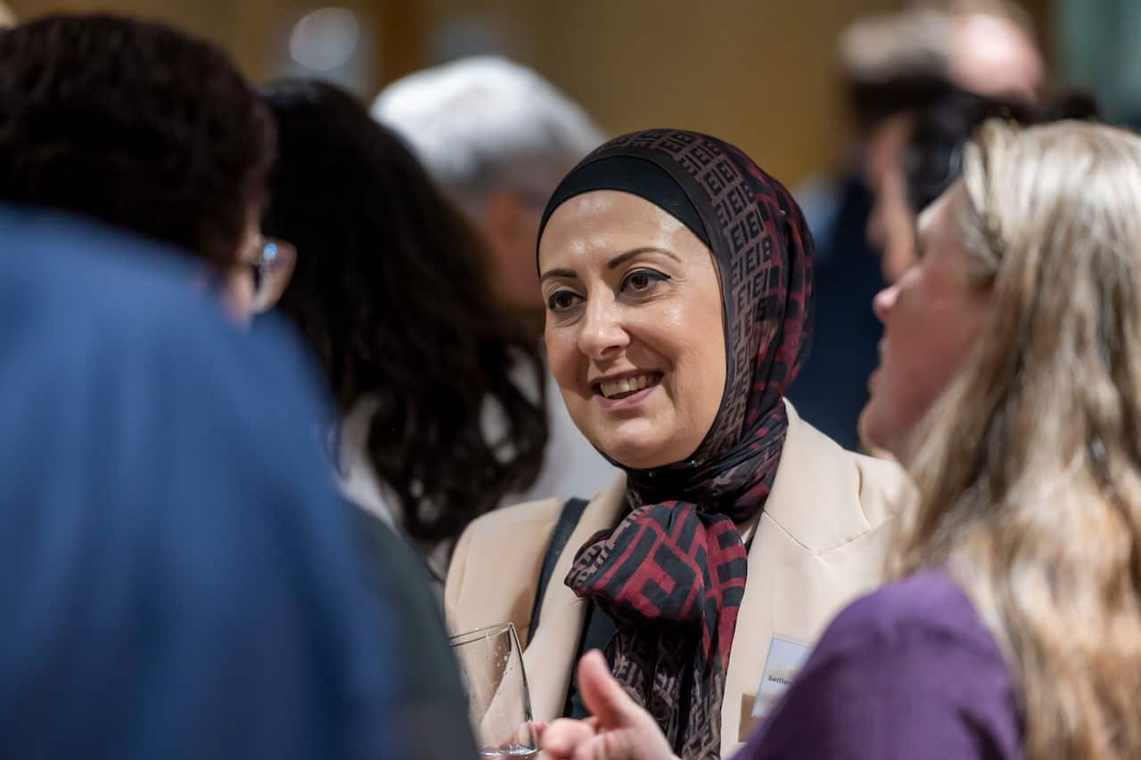 Yamamah Agha, General Manager of Settlement Services International