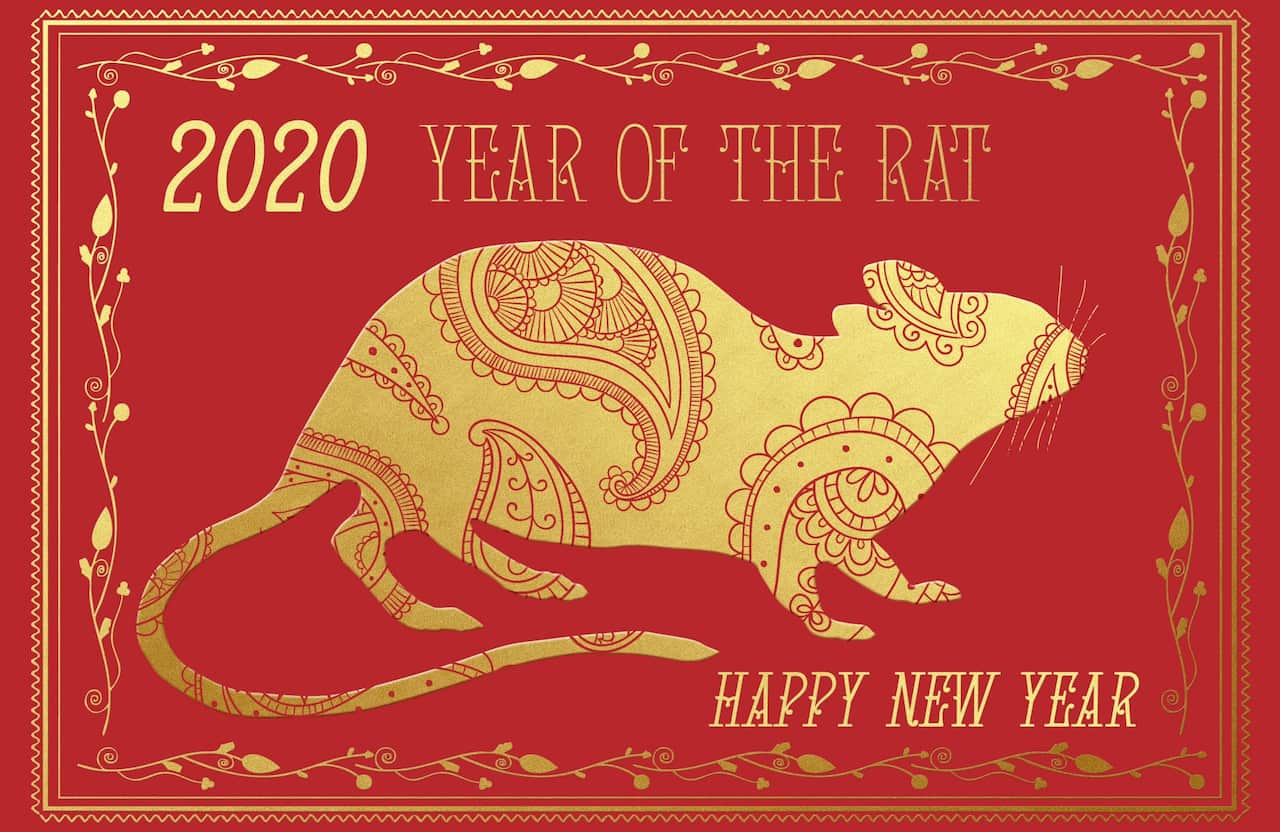 Year Of The Rat 2020.