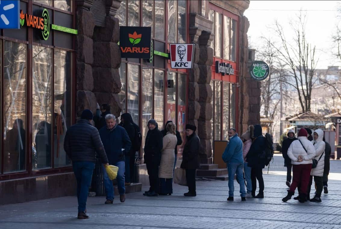 People in Kyiv are in order