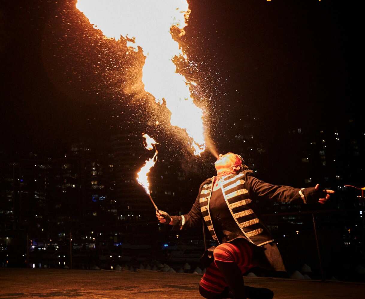 Dockland fire festival