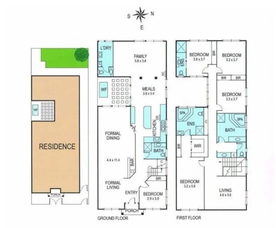 出租房屋平面圖