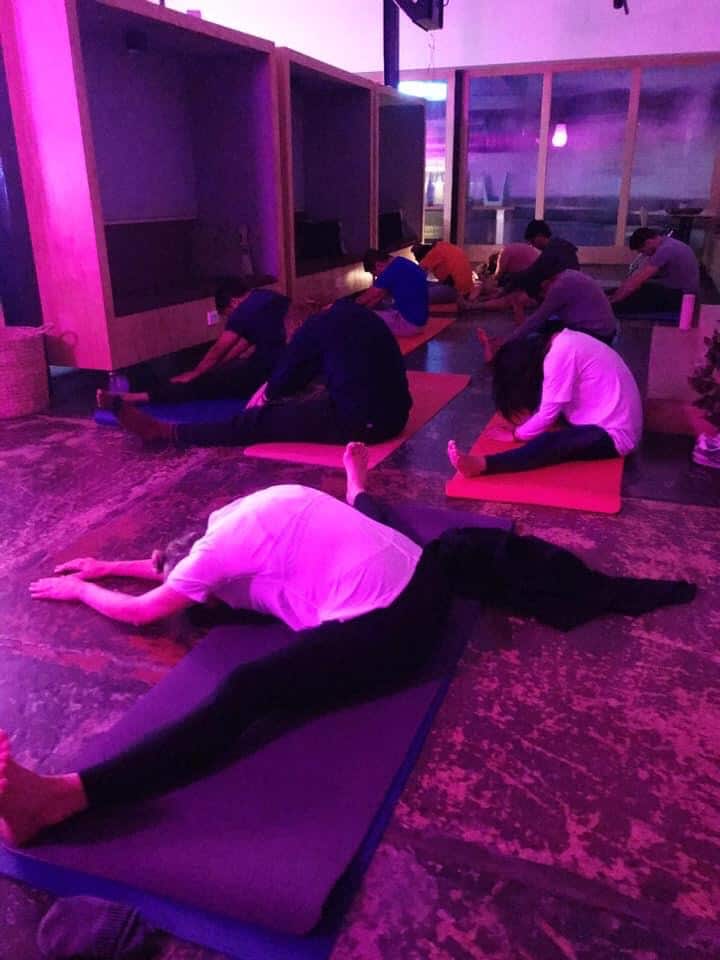 High On Yoga HOY Yin Yoga Fanny Smuskovics Exchange Workspaces Richmond 