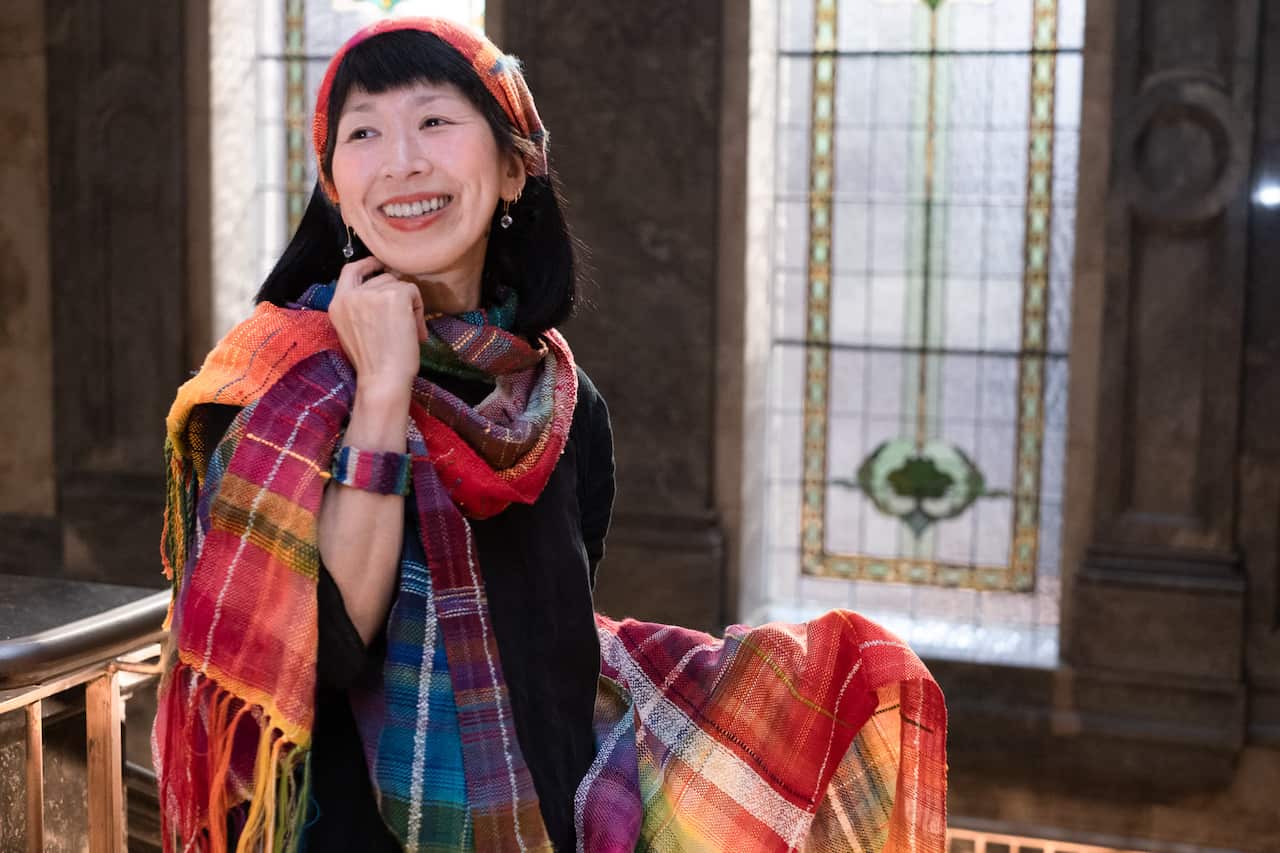 Rainbow Art Weaver Yoko Kawabata