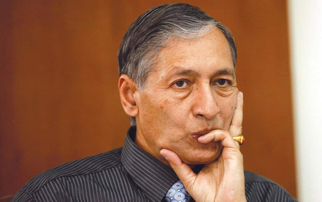 Nepal's Finance Minister Yubaraj Khatiwada.