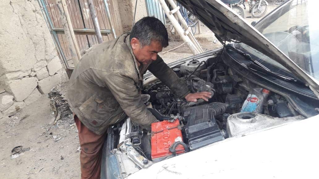 Taliban fighter arrested the 45-year-old near his mechanical workshop.
