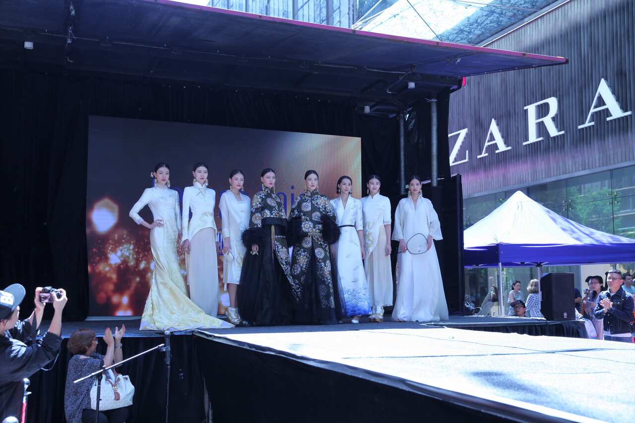 Chinese fashion show
