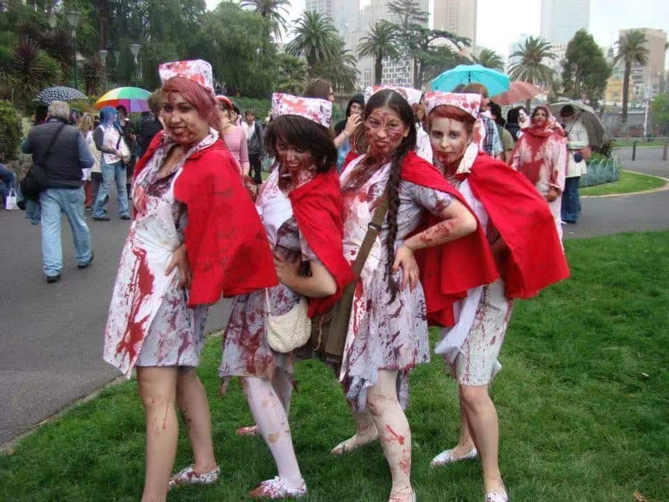 Zombie Shuffle in Melbourne