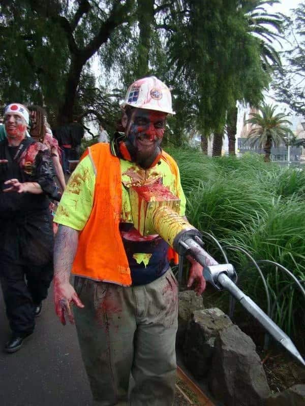 Zombie Shuffle in Melbourne