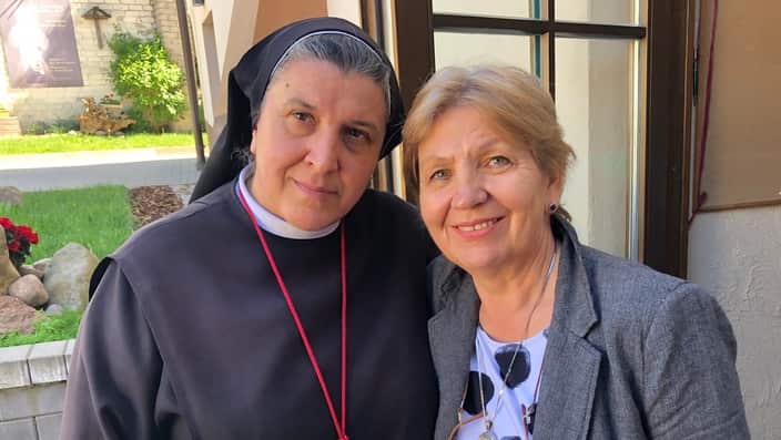 s. Michaela Rak i Dr Bogumiła Żongołłowicz