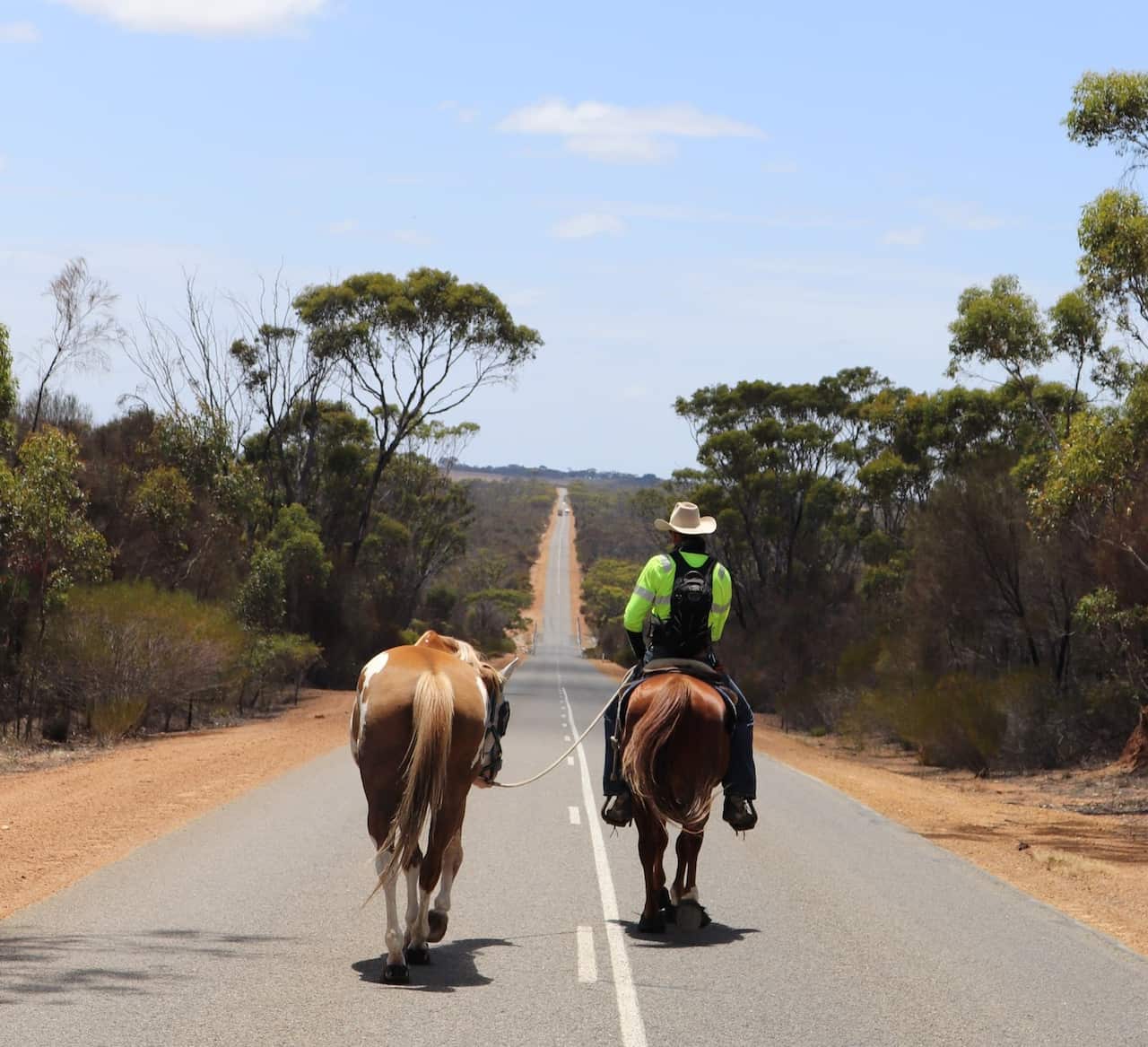 Erwin van Vliet on the trek around Australia.