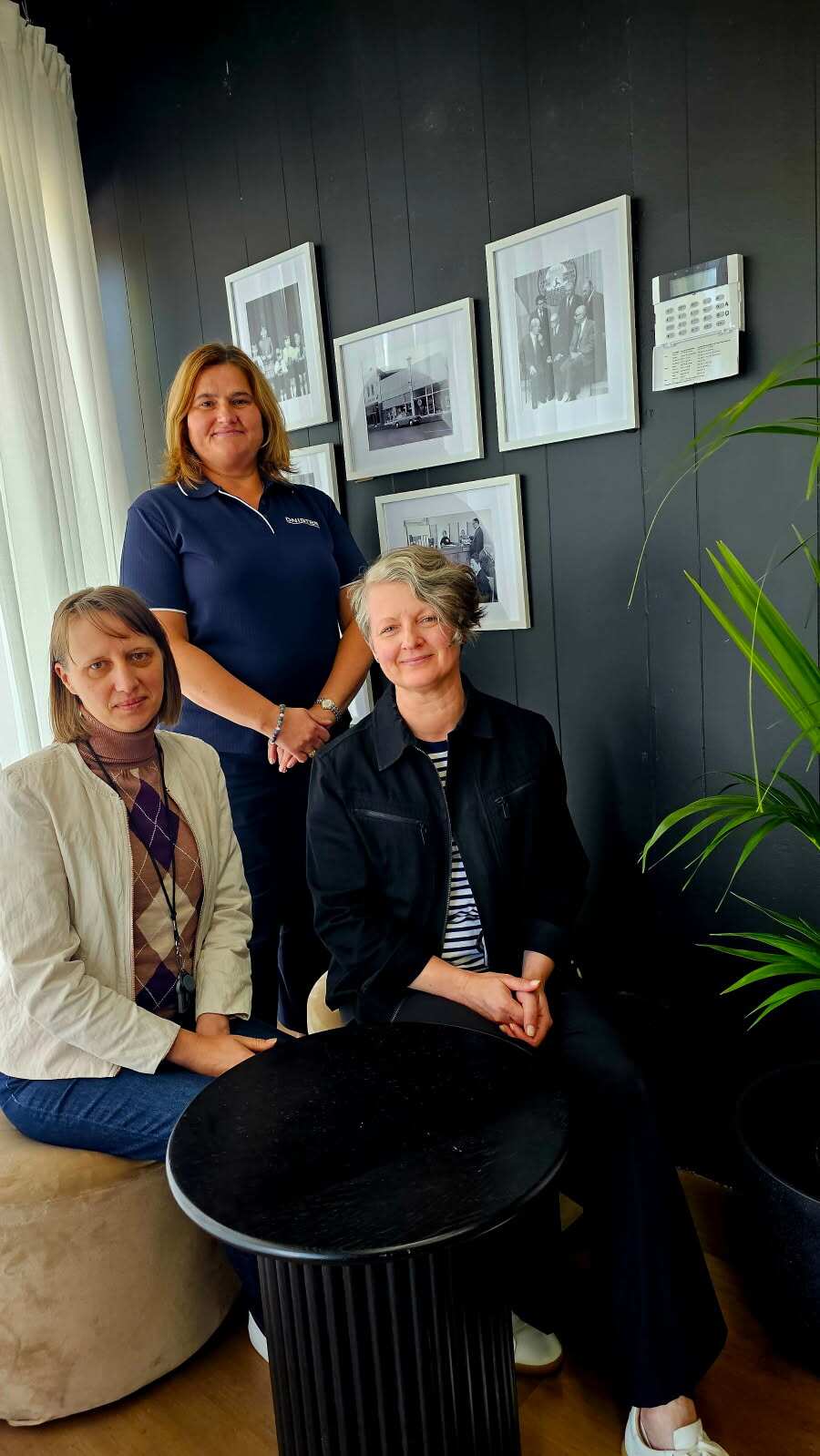 Oksana Perejaslova,Ivanna Bernyk, Angelika Petersons from the Dnister Ukrainian Credit Co-operative Ltd.jpg