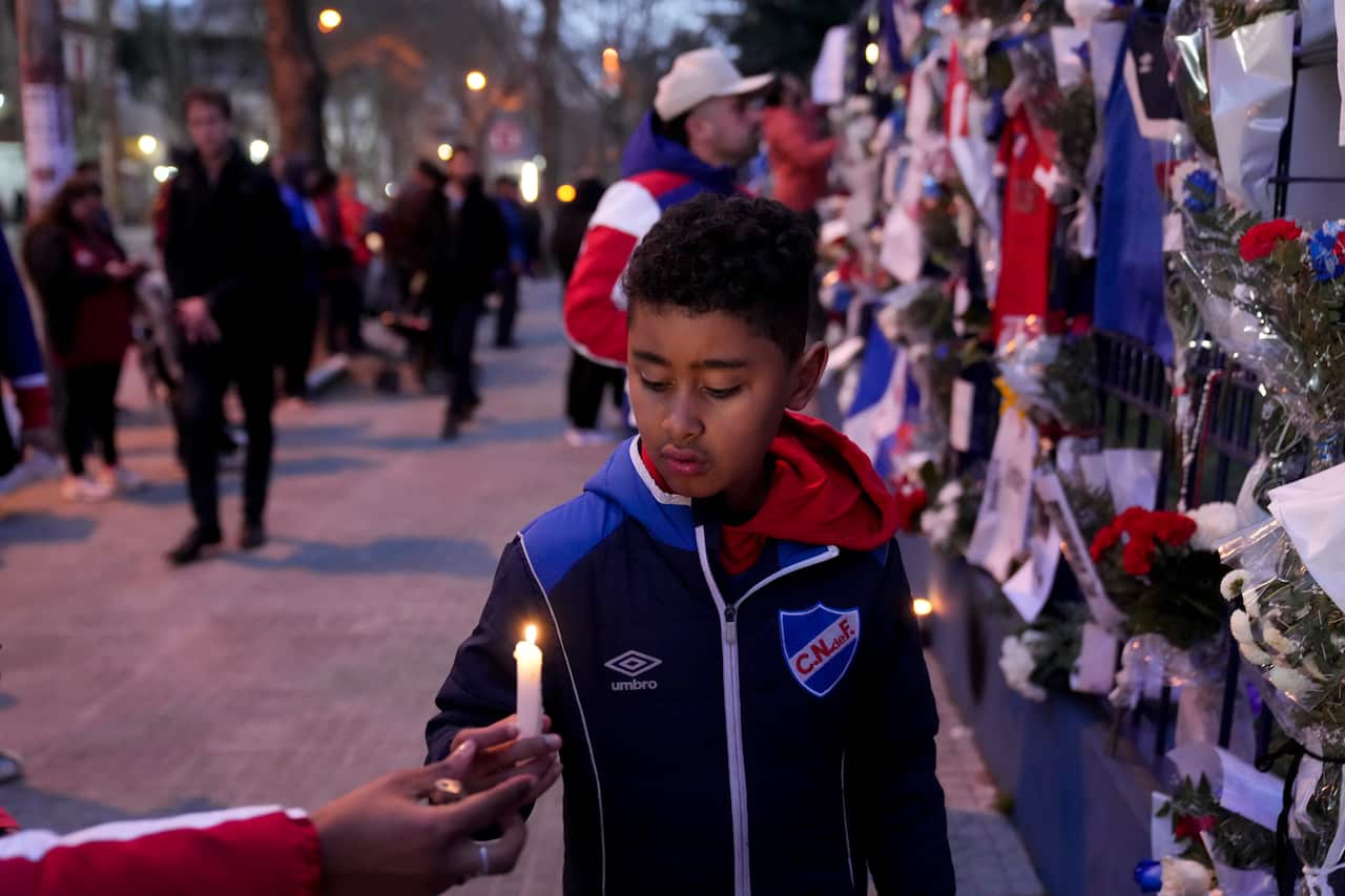 Uruguay Soccer Juan Izquierdo