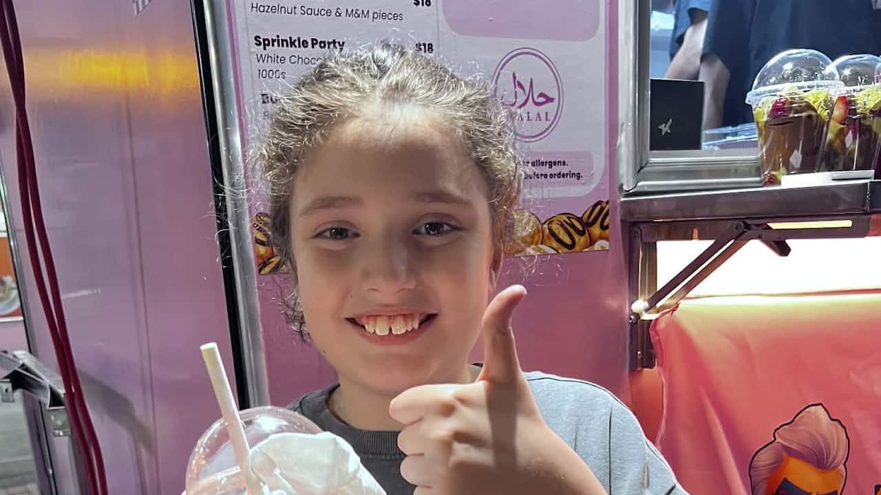 Abdurahman Nouar, happiness after iftar, Ramadan night Market Dandenong, February 2026..jpeg