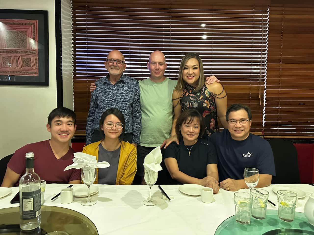 Belle (top right) with her family - s.jpg