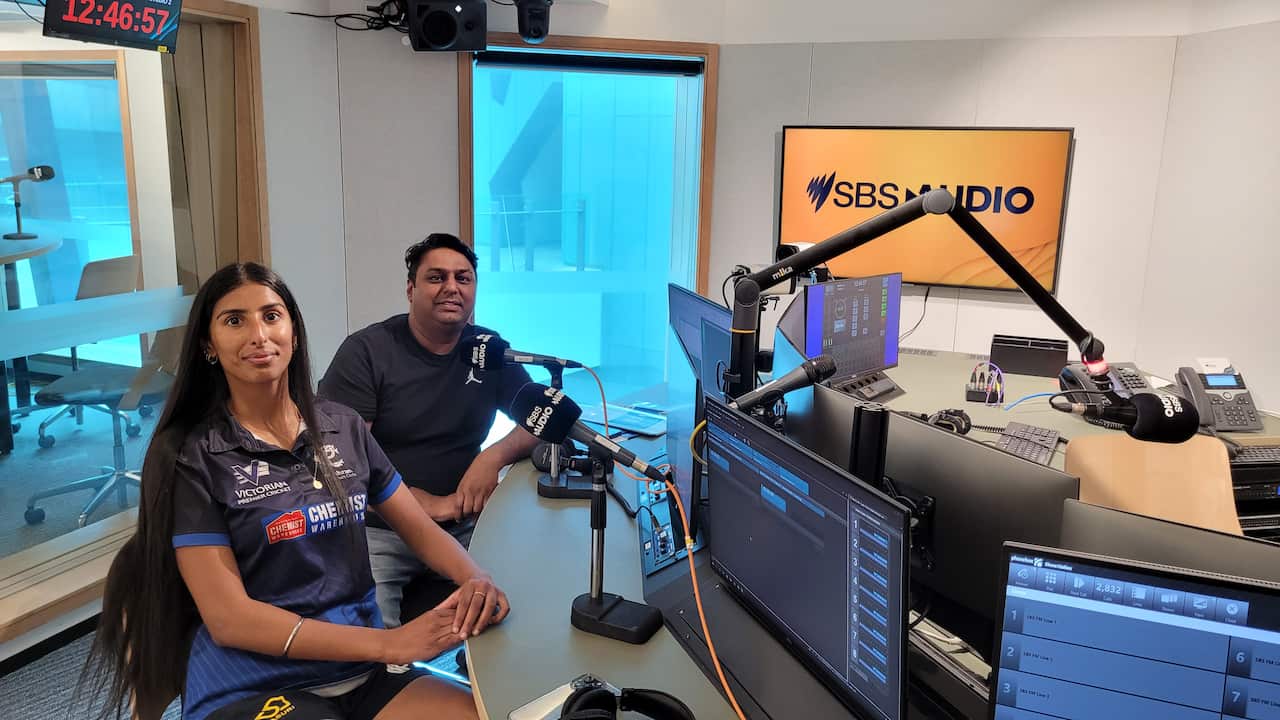 Cricketer Ribhiya Sian with Father 