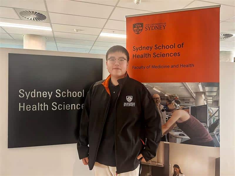 “共面认知障碍症”项目负责人何子涵。