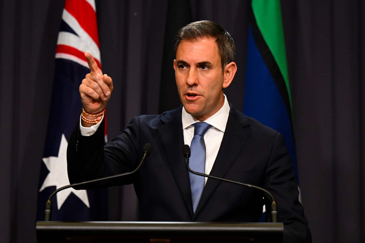 JIM CHALMERS PRESSER