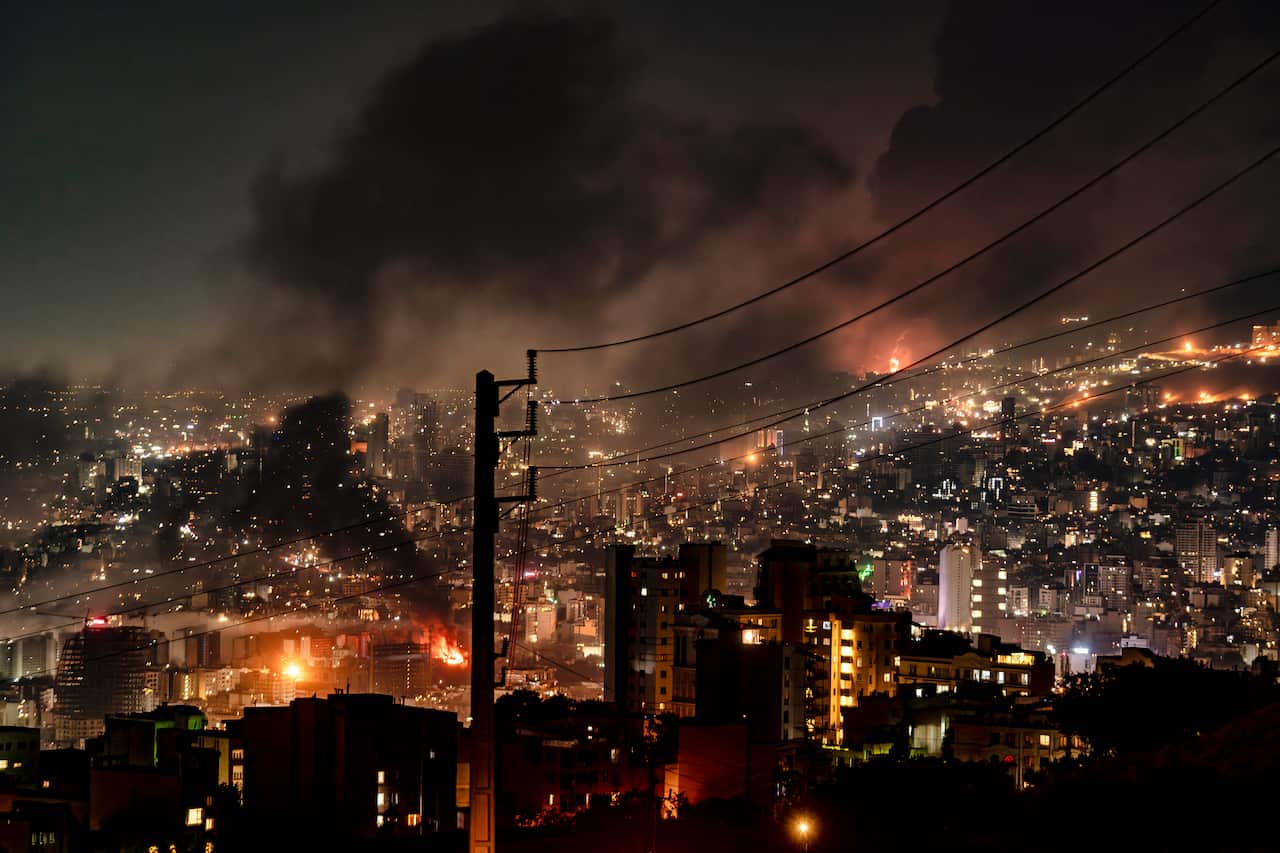 Israeli Airstrikes in Tehran - Iran