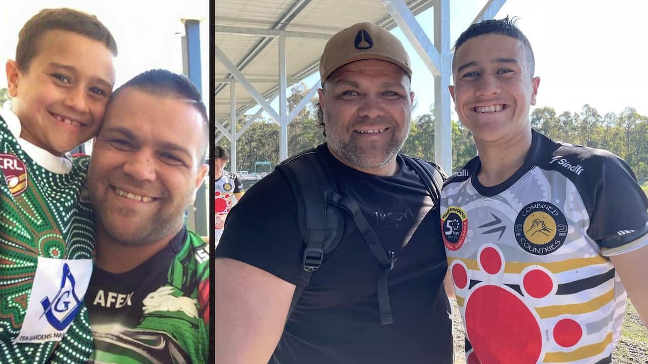 Shaq and his father Ryan