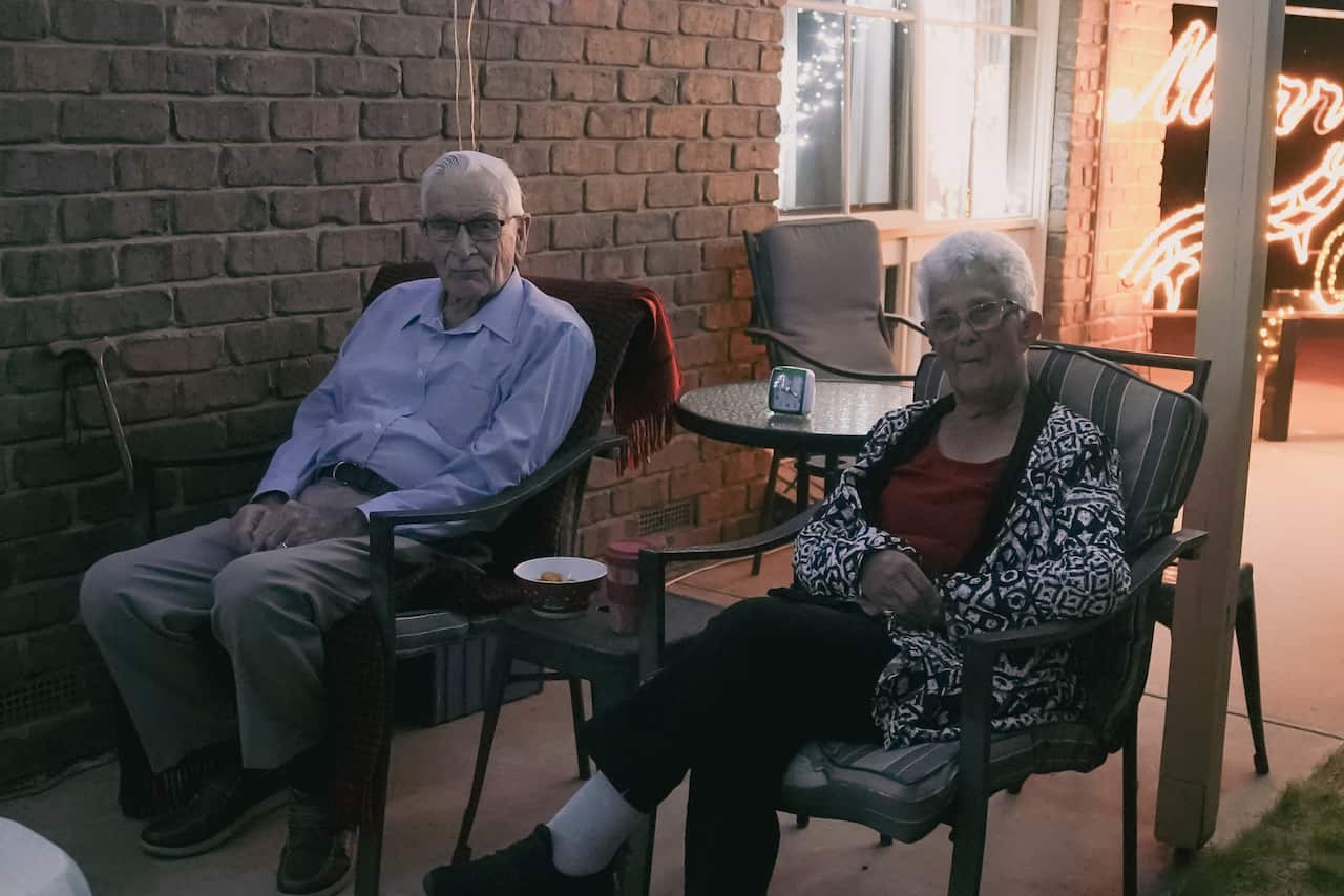 Peg and Bill, Lights of Lobethal Christmas Festival 2025