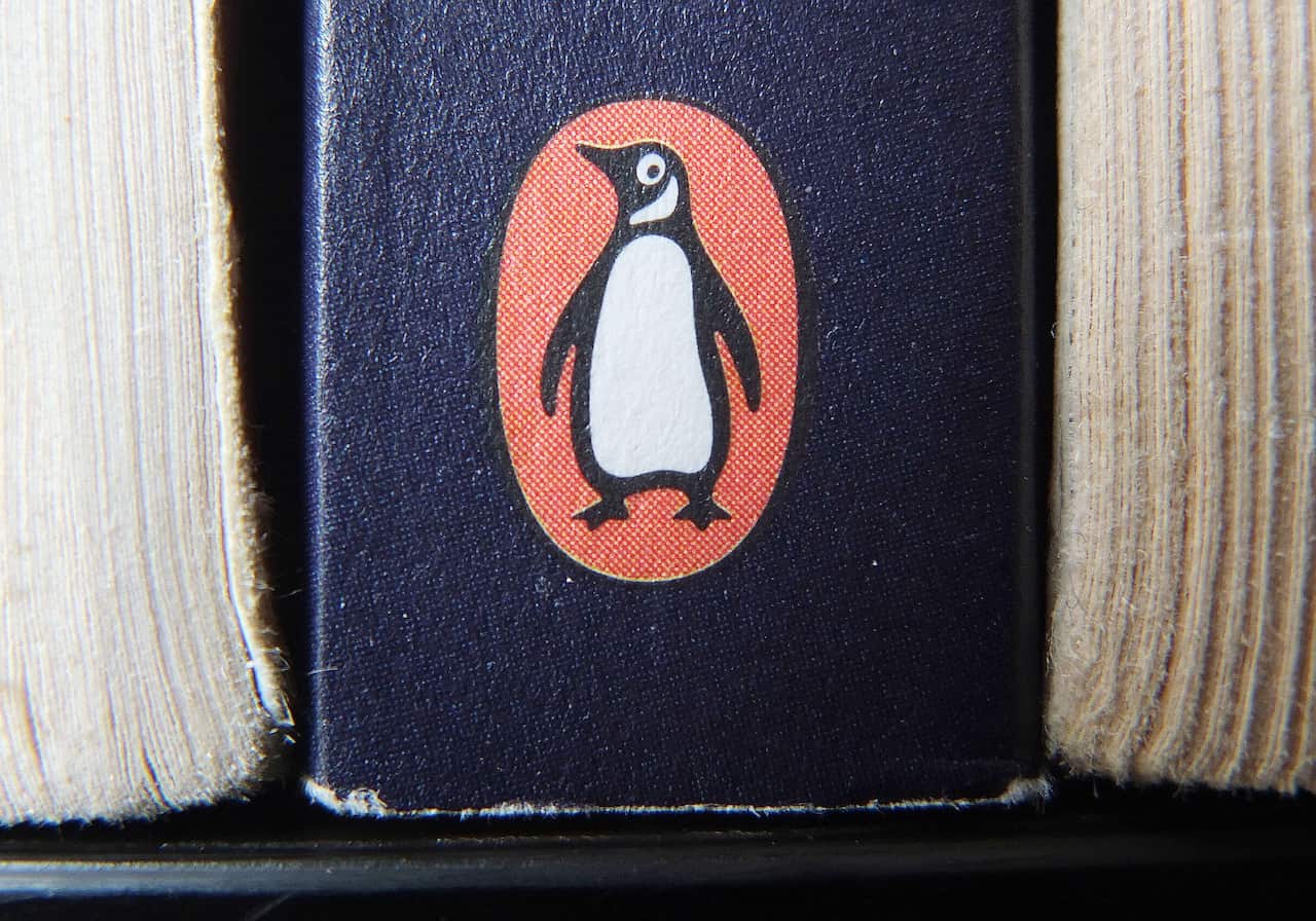 A book with the Penguin Random House logo on the front.