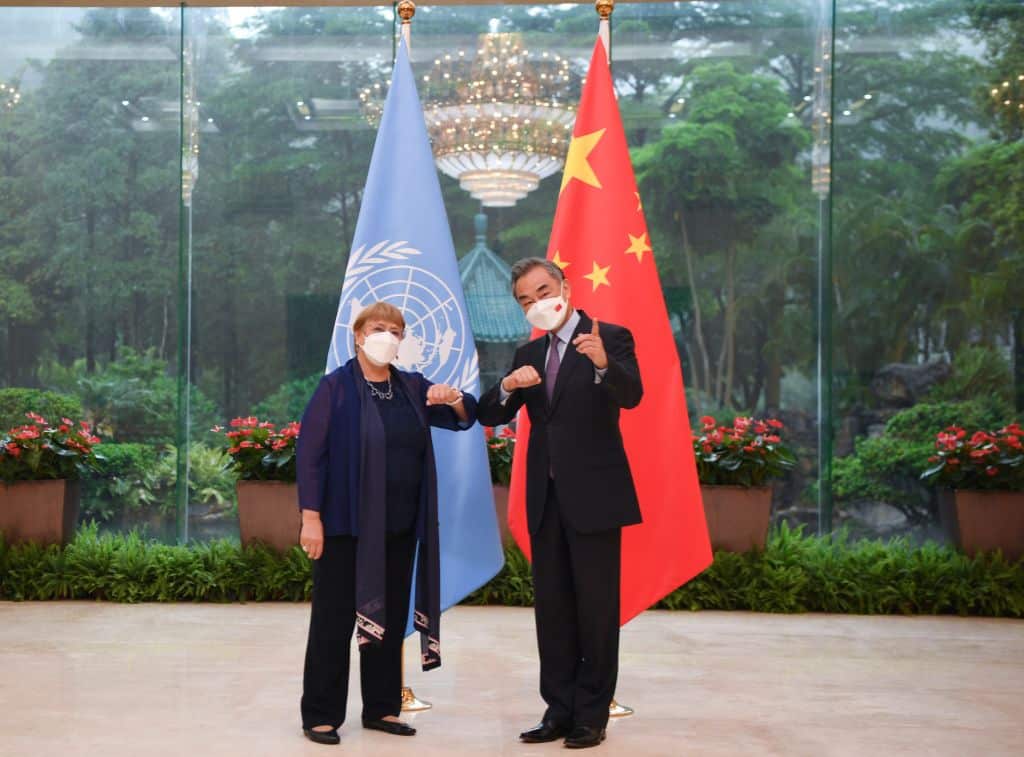CHINA-GUANGZHOU-WANG YI-UN HUMAN RIGHTS CHIEF-MEETING (CN)