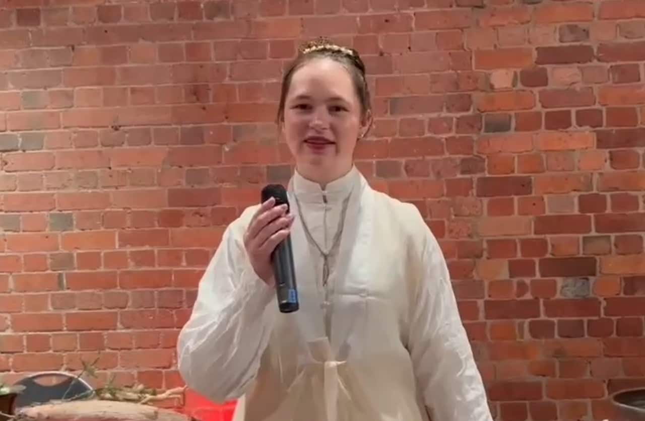 local Hanfu fan Maria