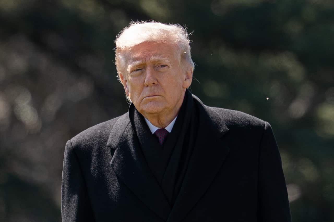 Trump Boards Marine One - Washington