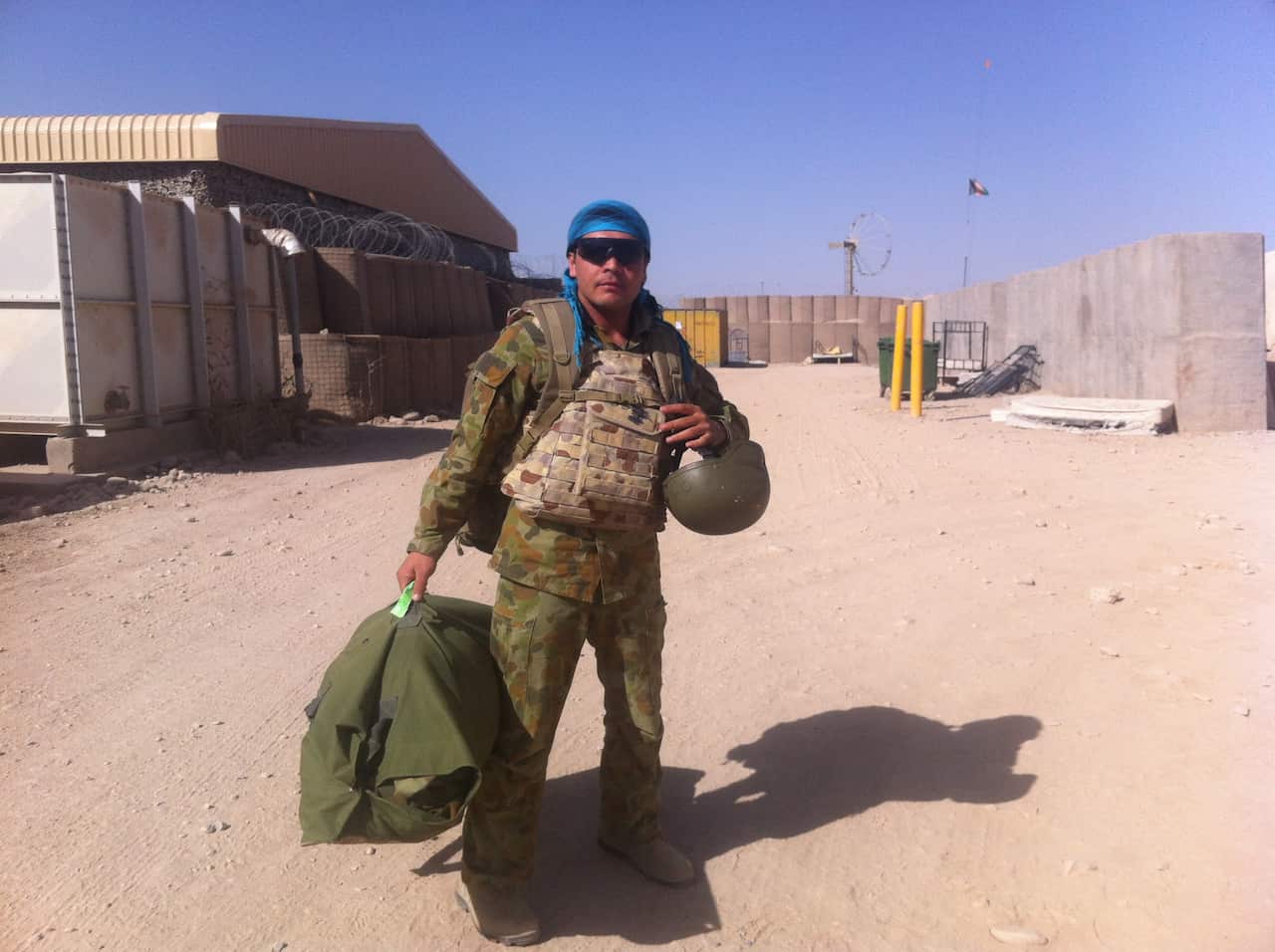 Farid Raman joined an interpreter hire company in 2010 before he started working alongside Australian forces.