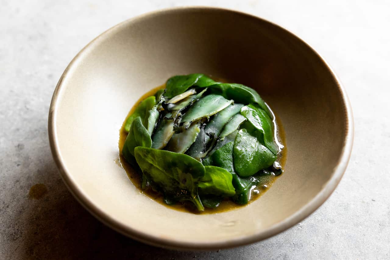 Sherwood_ Blackfoot paua, mafaldine, karengo butter, watercress_InSherwood_JonoParker_.JPG