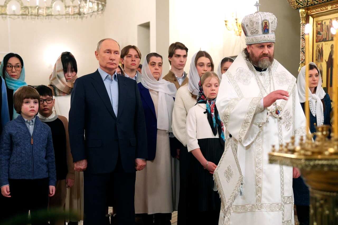 Russia Orthodox Christmas Putin