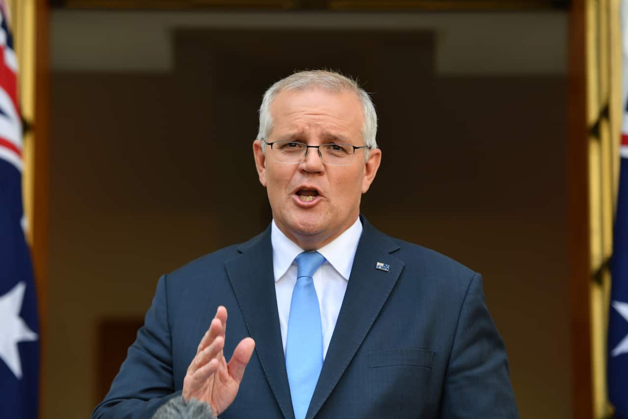 Former prime minister Scott Morrison